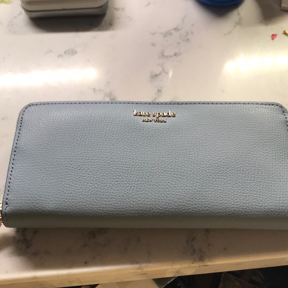 Kate spade blue wallet